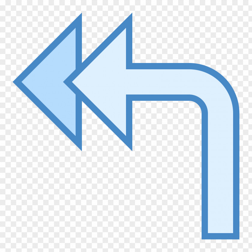 Handwriting Arrow Reply All Logo PNG
