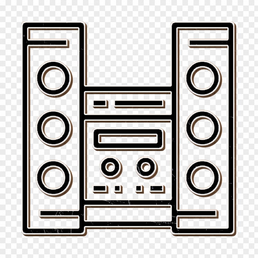 Home Equipment Icon Speaker Theater PNG