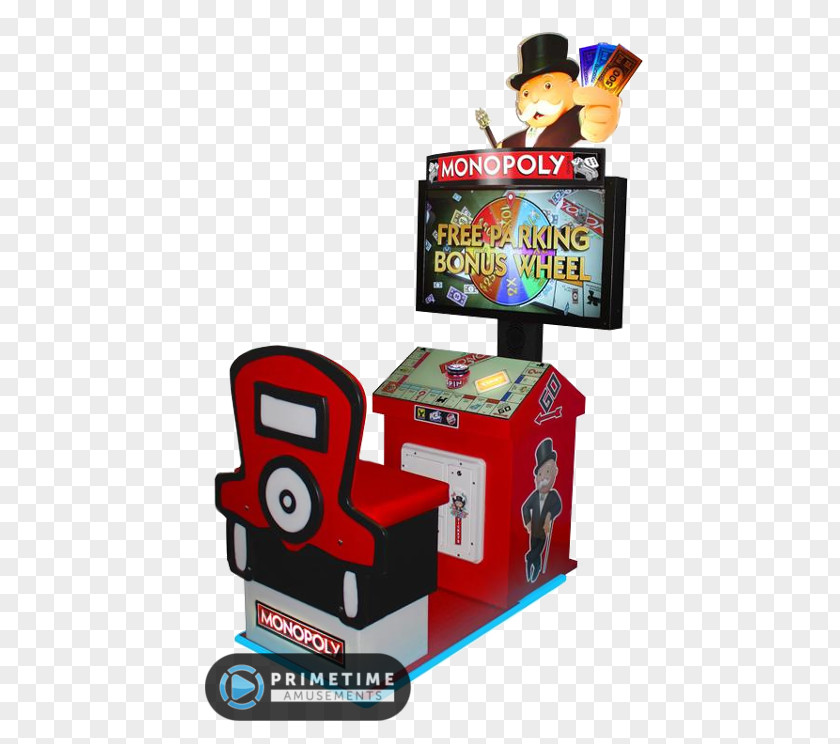 Monopoly Arcade Game Redemption Amusement Video PNG