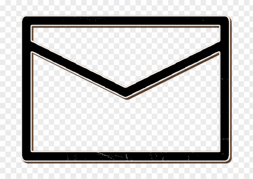 Networking Icon POI Audiovisual Outline Mail Envelope PNG