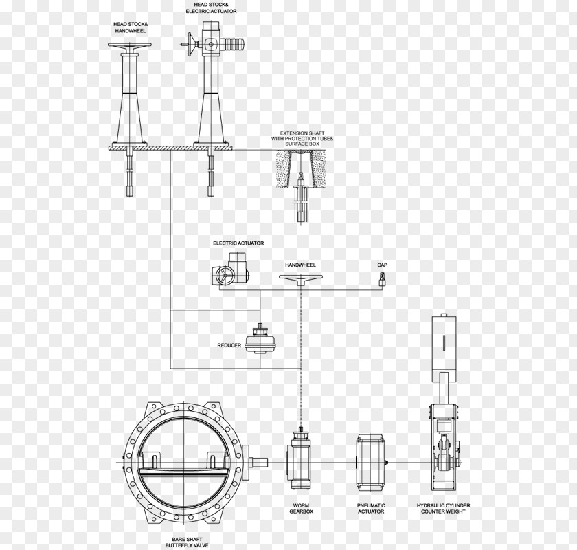 Butterfly Valve Drawing Plumbing Fixtures Line Angle PNG