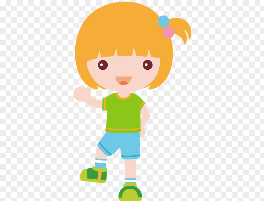 Happy Toddler Cartoon Football PNG