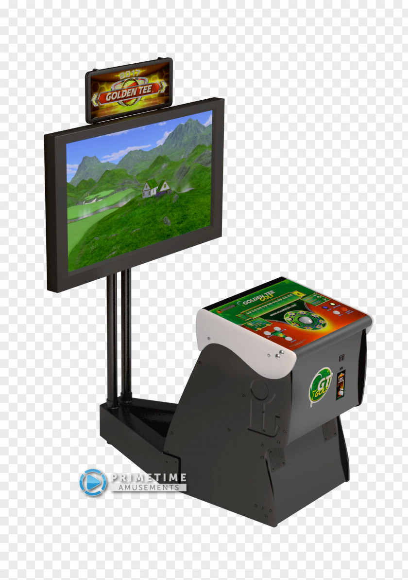 Mini Golf Golden Tee Fore! Silver Strike Bowling Arcade Game Incredible Technologies PNG