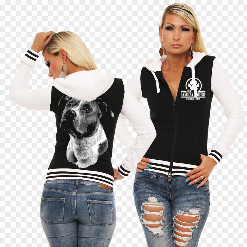 T-shirt American Pit Bull Terrier Hoodie Staffordshire PNG