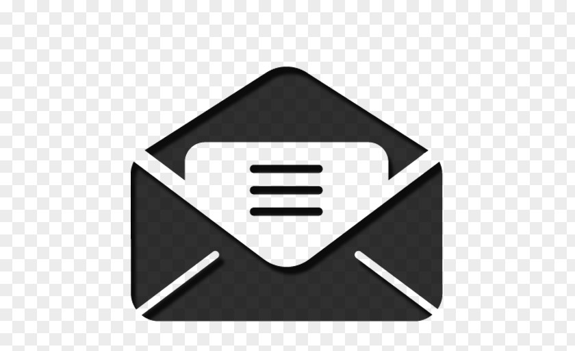 Black Email Icon PNG