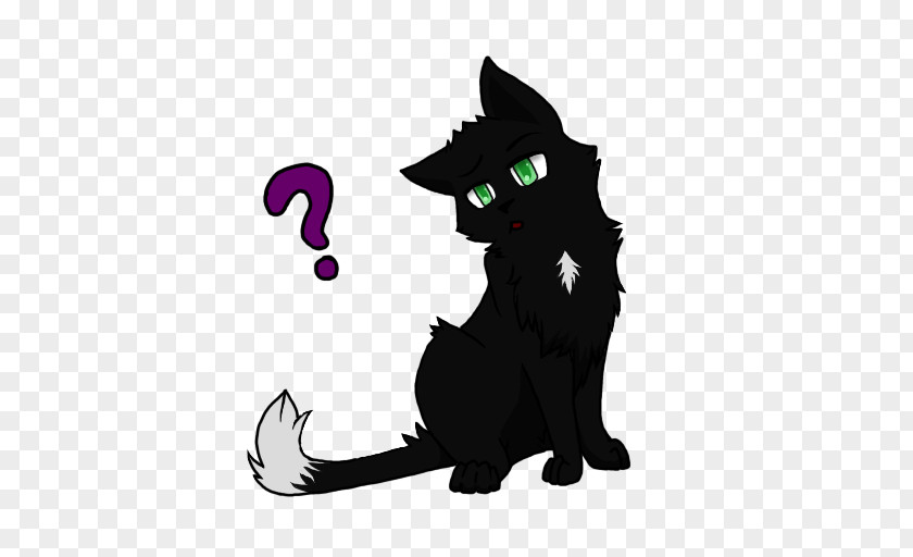 Farewell Black Cat Kitten Warriors Ravenpaw PNG