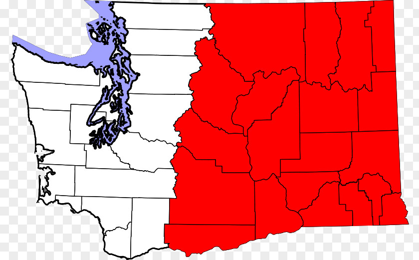 Washington Map Richland Eastern Whitman County, Bellingham Clark County PNG