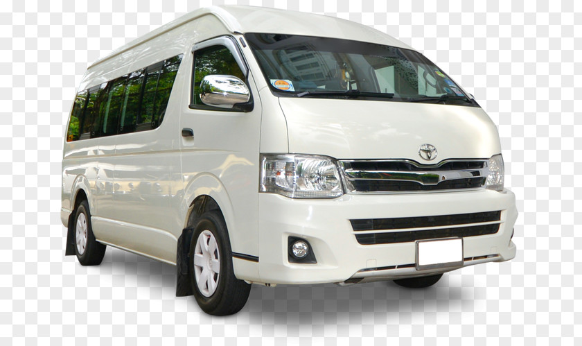 Chiang Mai Toyota HiAce Minivan Car Compact Van PNG