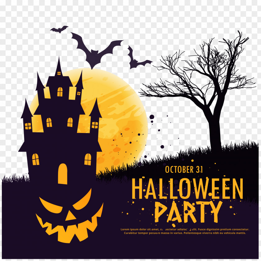 Halloween Elements Party Jack-o'-lantern Stock Photography PNG