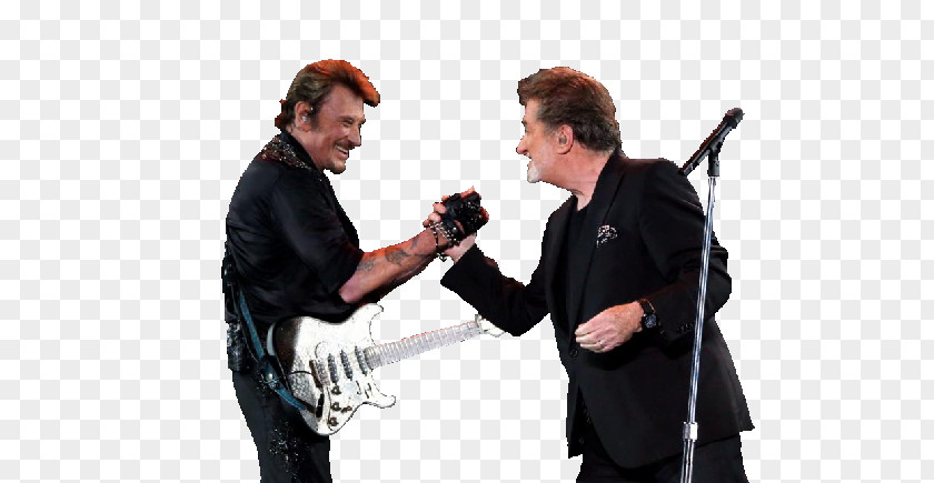 Johnny Hallyday Hit Single Microphone Communication PNG