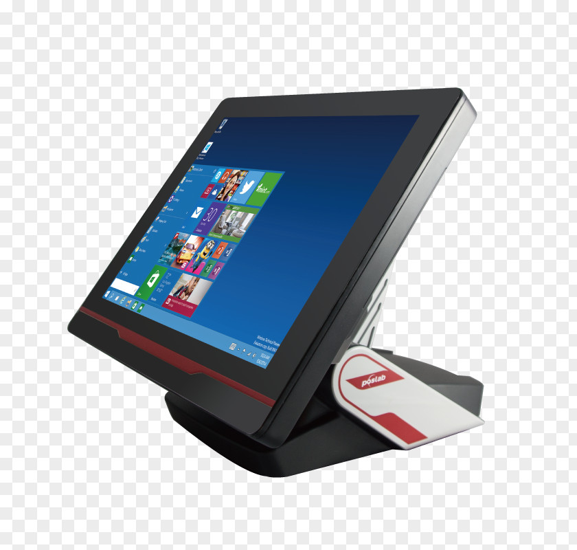 Point Of Sale Display Windows Embedded Industry Touchscreen Sales Celeron PNG