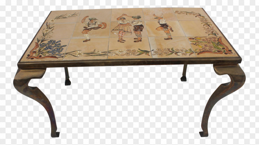 Table Coffee Tables Tile Painting PNG