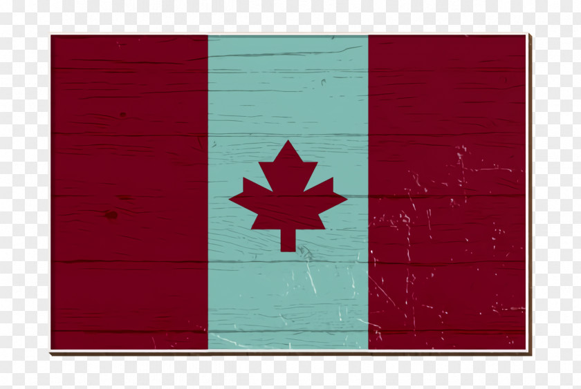 Canada Icon Rectangular Country Simple Flags PNG