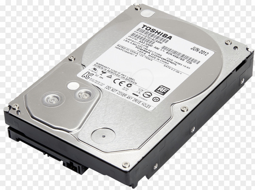 Hard Drives Serial ATA Data Storage Terabyte Disk PNG