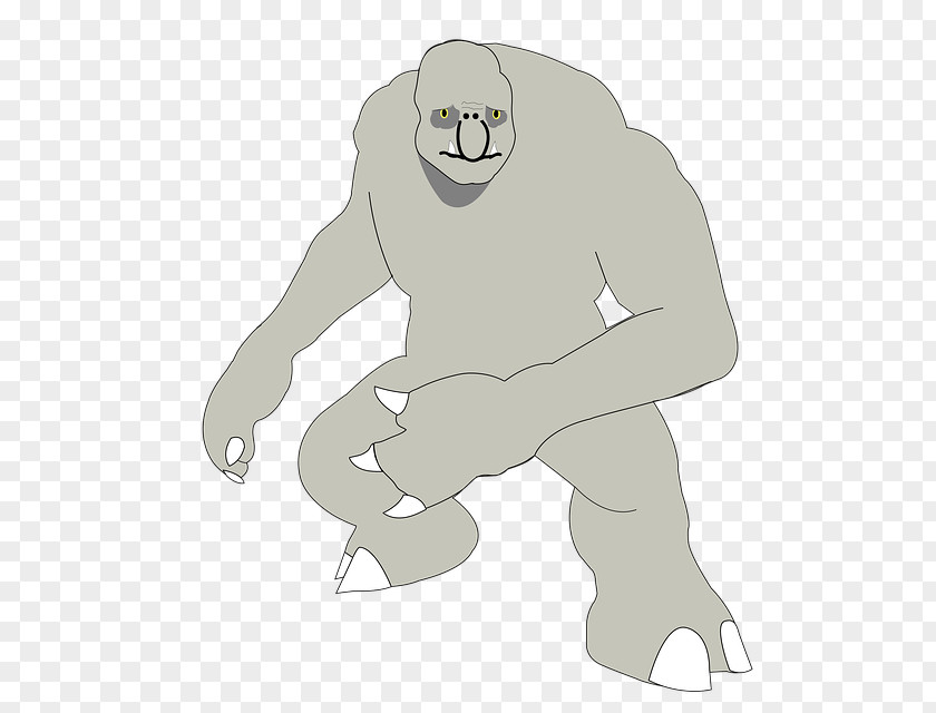 Monster Goblin Troll Image Ghost PNG