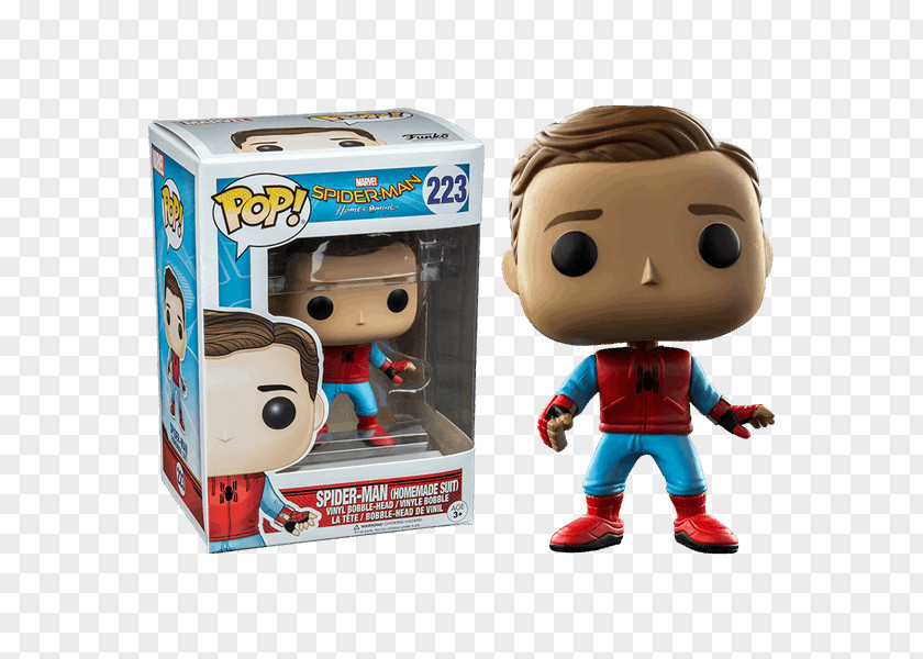 Pop Figure Base Spider-Man: Homecoming Iron Man Vulture Funko PNG