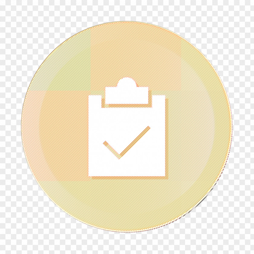 Symbol Hand Check Icon Clipboard List PNG