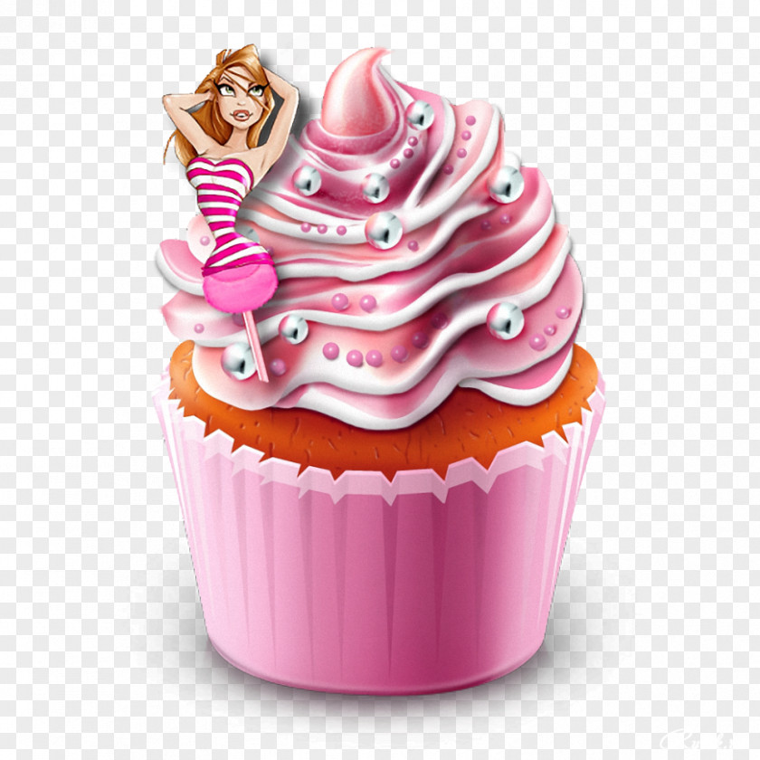 Cake Cupcake Birthday Sponge PNG