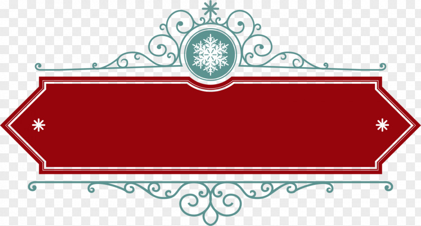 Red Banner Tag PNG