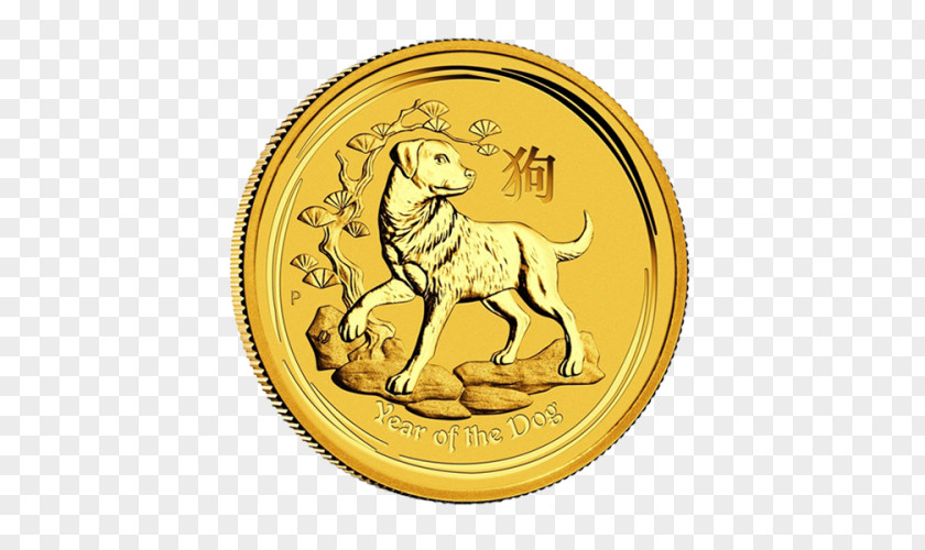 Year Of The Dog Perth Mint Bullion Coin Lunar Series Australian PNG