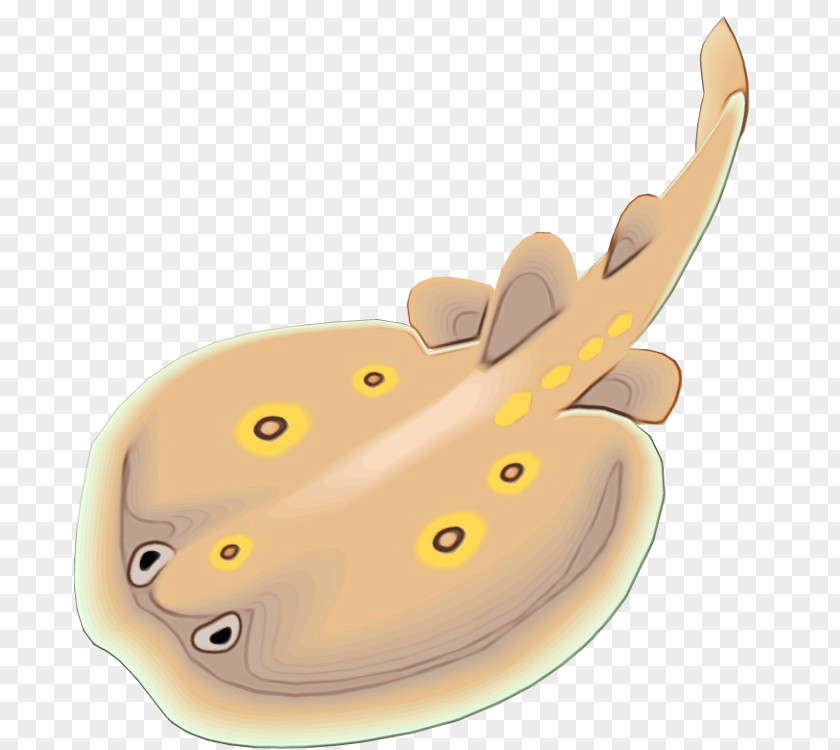 Yellow Wet Ink PNG