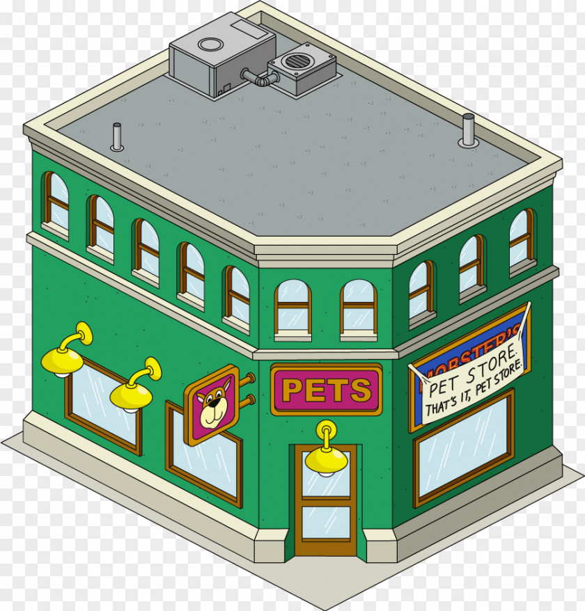 Buildings Building Family Guy: The Quest For Stuff Facade Pet Shop PNG