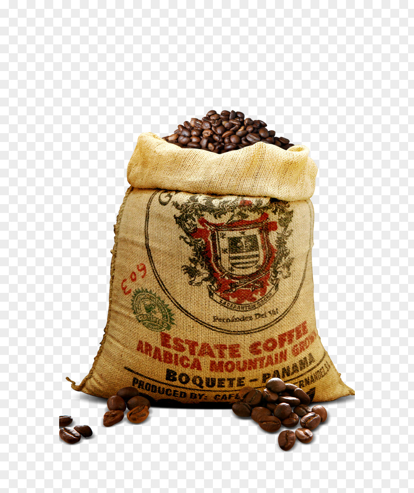Bags Of Coffee Beans Bean Cafe PNG