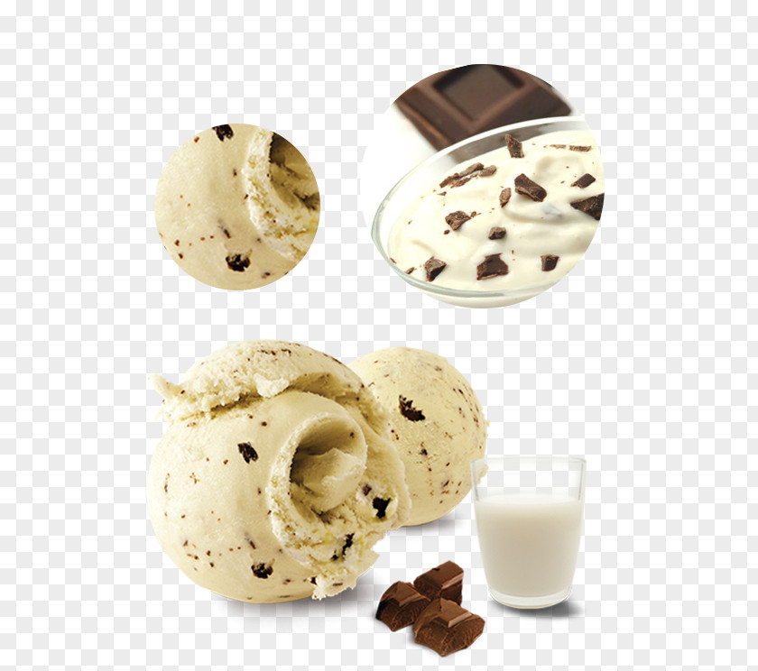 Ice Cream Menu Stracciatella Praline Yoghurt Flavor PNG