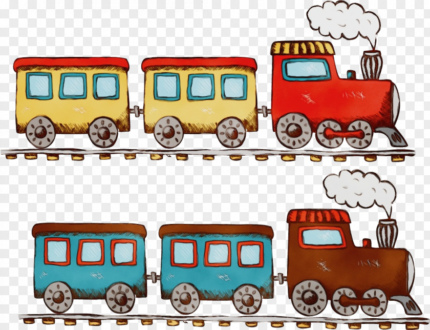 Land Vehicle Transport Train Rolling Stock PNG