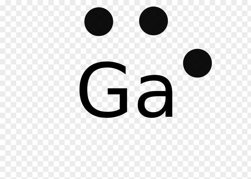 Lewis Structure Gallium Electron Georgia Atomic Number PNG