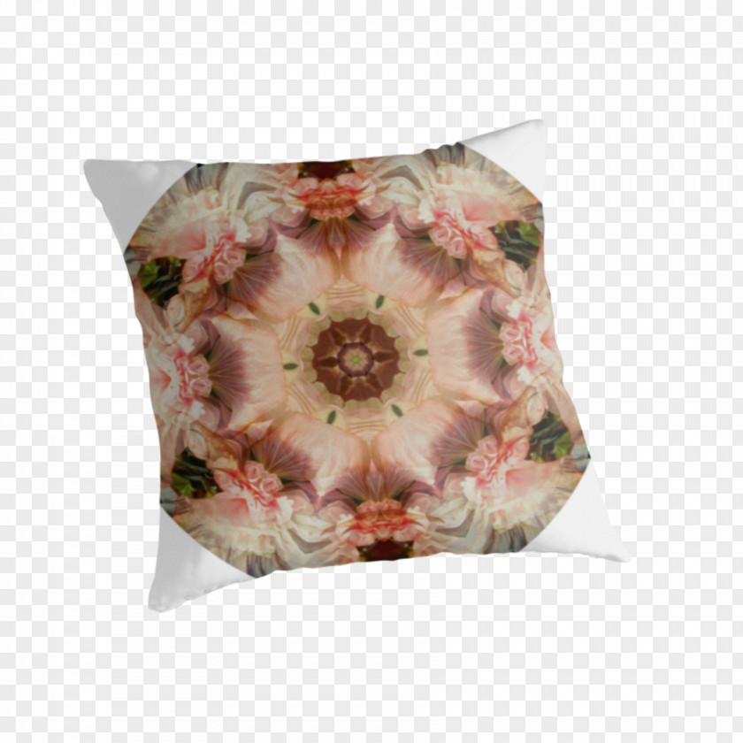 Pillow Throw Pillows Cushion Flower Angel's Trumpets PNG