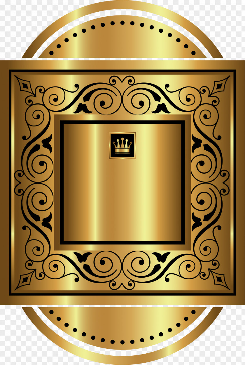 Cartoon Gold Card PNG gold card clipart PNG