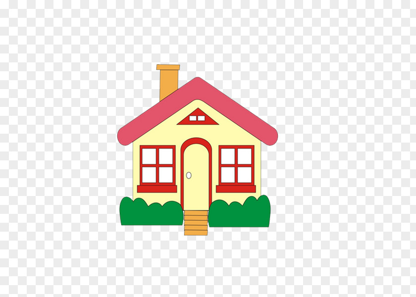 Cartoon House Housing Clip Art PNG