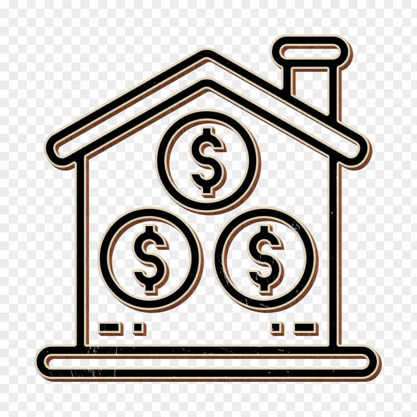 Home Icon Rent Coin PNG