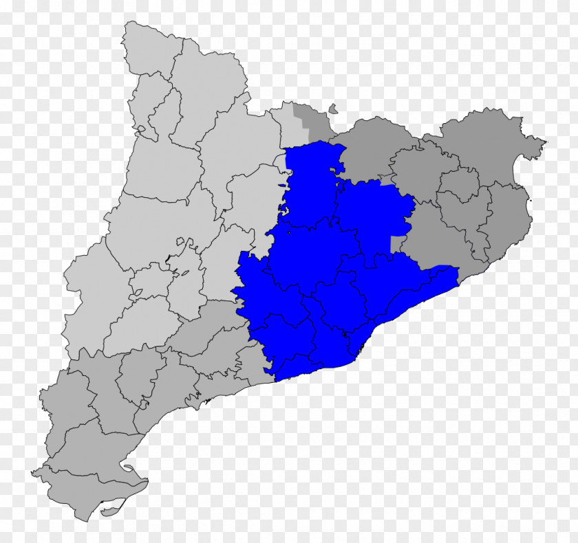 Mapa University Of Barcelona Catalan Wikipedia County Provinces Spain PNG