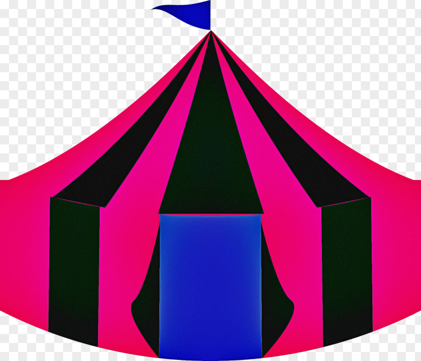 Performance Magenta Tent Cartoon PNG