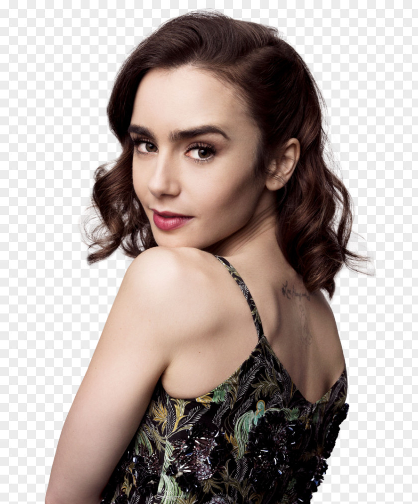 Actor Lily Collins Abduction Photography PNG
