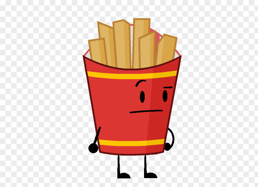 Bfb Fries Body Image Character Video DeviantArt Food PNG