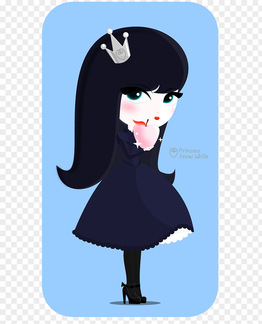 Cartoon Black Hair Character Fiction PNG