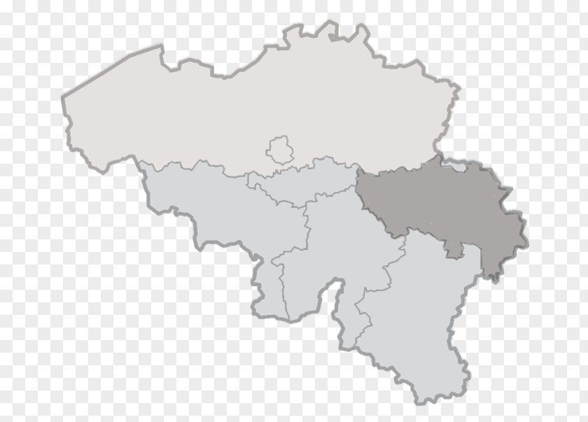 Map Provinces Of Belgium Flemish Region Wallonia Brussels Flanders PNG