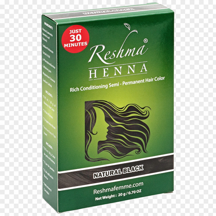 Natural Spa Supplies Human Hair Color Coloring Reshma Beauty 30 Minute Henna Colour PNG