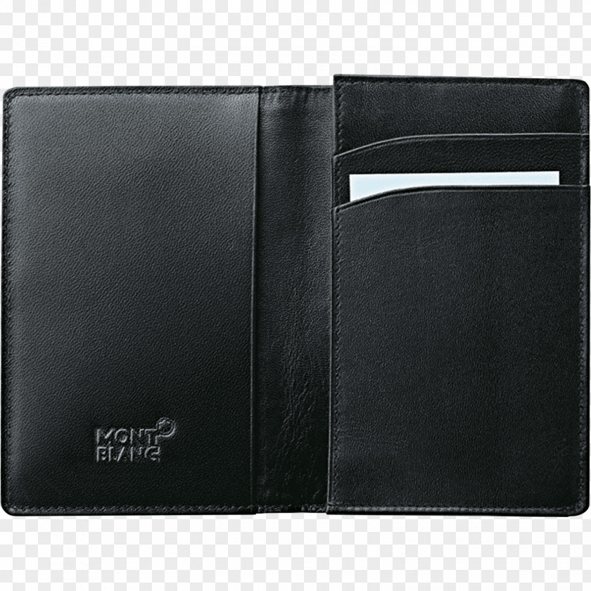 Wallet Leather Montblanc Meisterstück Jewellery PNG