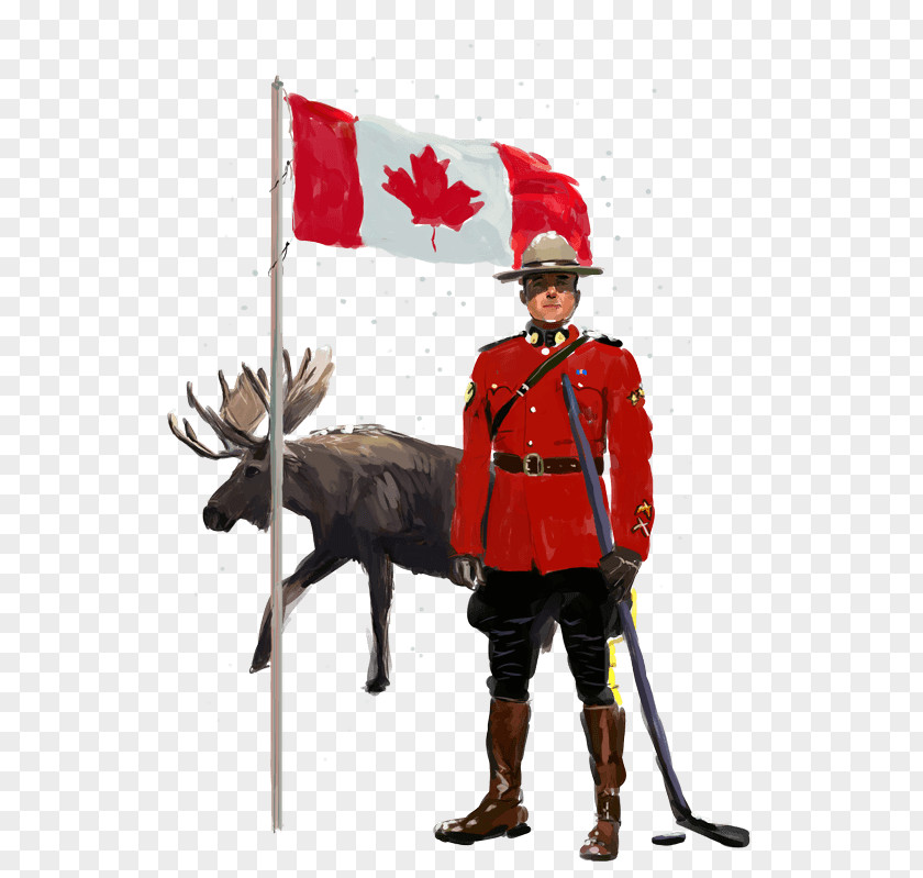 Canada Commonwealth Of Nations Reindeer Country Flag PNG