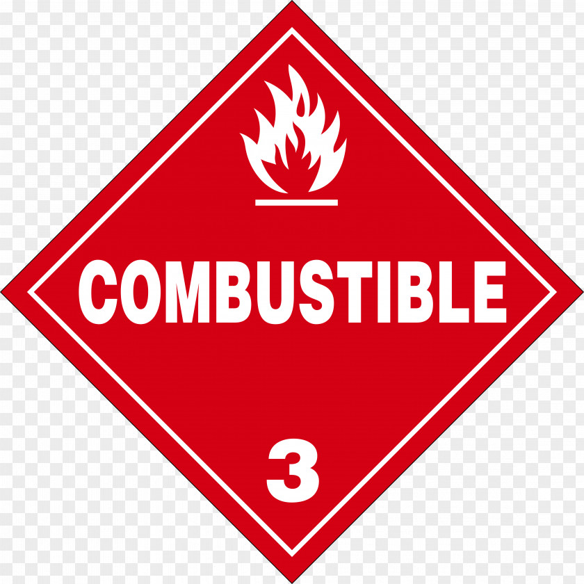 Dangerous Goods HAZMAT Class 2 Gases 3 Flammable Liquids Material PNG