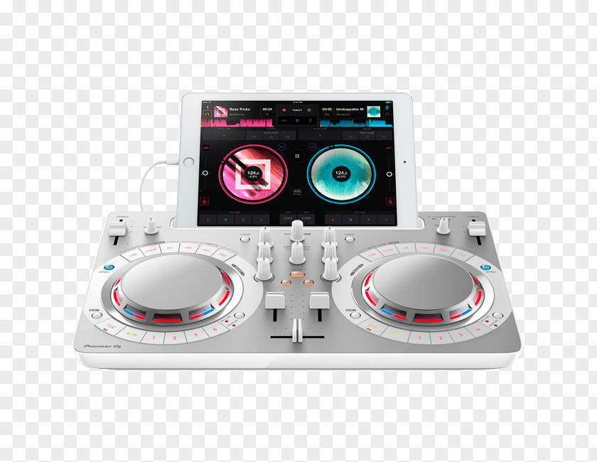 DJ Controller Pioneer Disc Jockey DDJ-WeGO4 Ddjwego4 For Ipad / Pc Or Mac DDJWEGO4K PNG