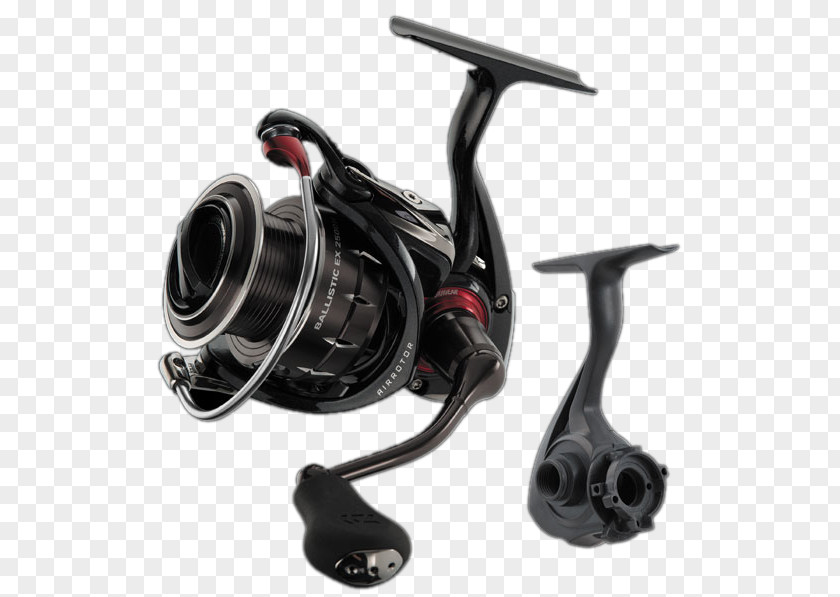 Full Metal Gear Products In Kind Black Shaft Fishing Reel Tackle Rod PNG
