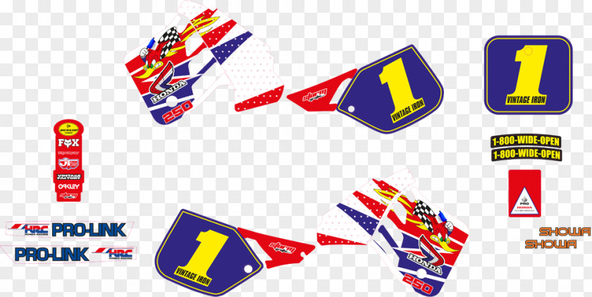 Honda CR250R Wolverhampton Logo Brand PNG