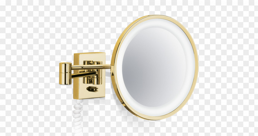 Mirror Gold Bathroom Material Towel PNG