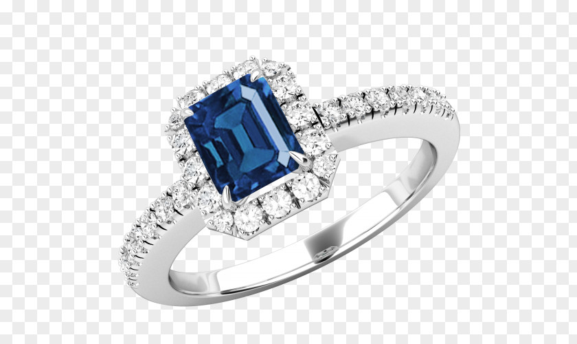 Sapphire Wedding Ring Engagement Diamond PNG