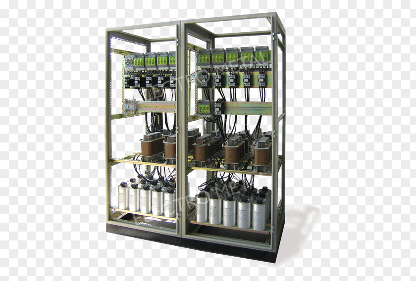 Capacitor Shelf Display Case PNG